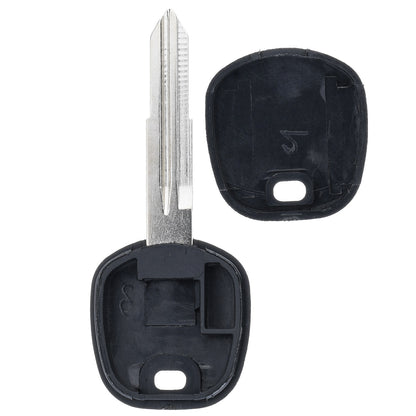 MT KEY Auto Ersatz Schlüssel Rohling TOY41 kompatibel mit TOYOTA MR2 W3 ECHO VIOS YARIS XP10 STARLET P9 DAIHATSU CUORE MATERIA SIRION TREVIS CHARADE COPEN FEROZA SIRION YRV