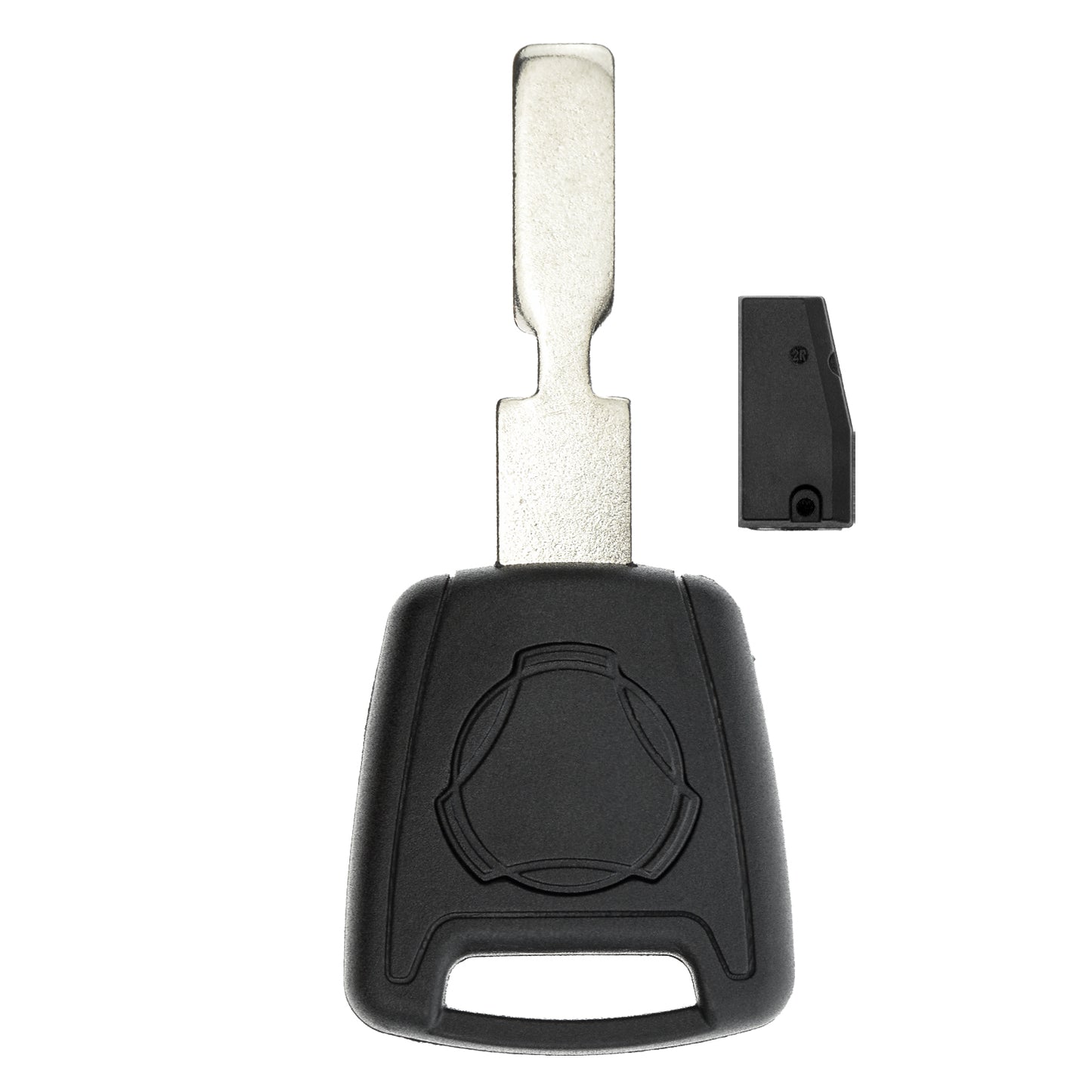 MT-KEY LKW Zünd Schlüssel Rohling HU71 + ID60 80 Bit T16 Keramik Transponder Wegfahrsperre kompatibel mit Scania 164 Ab 04 Rer Ab 04