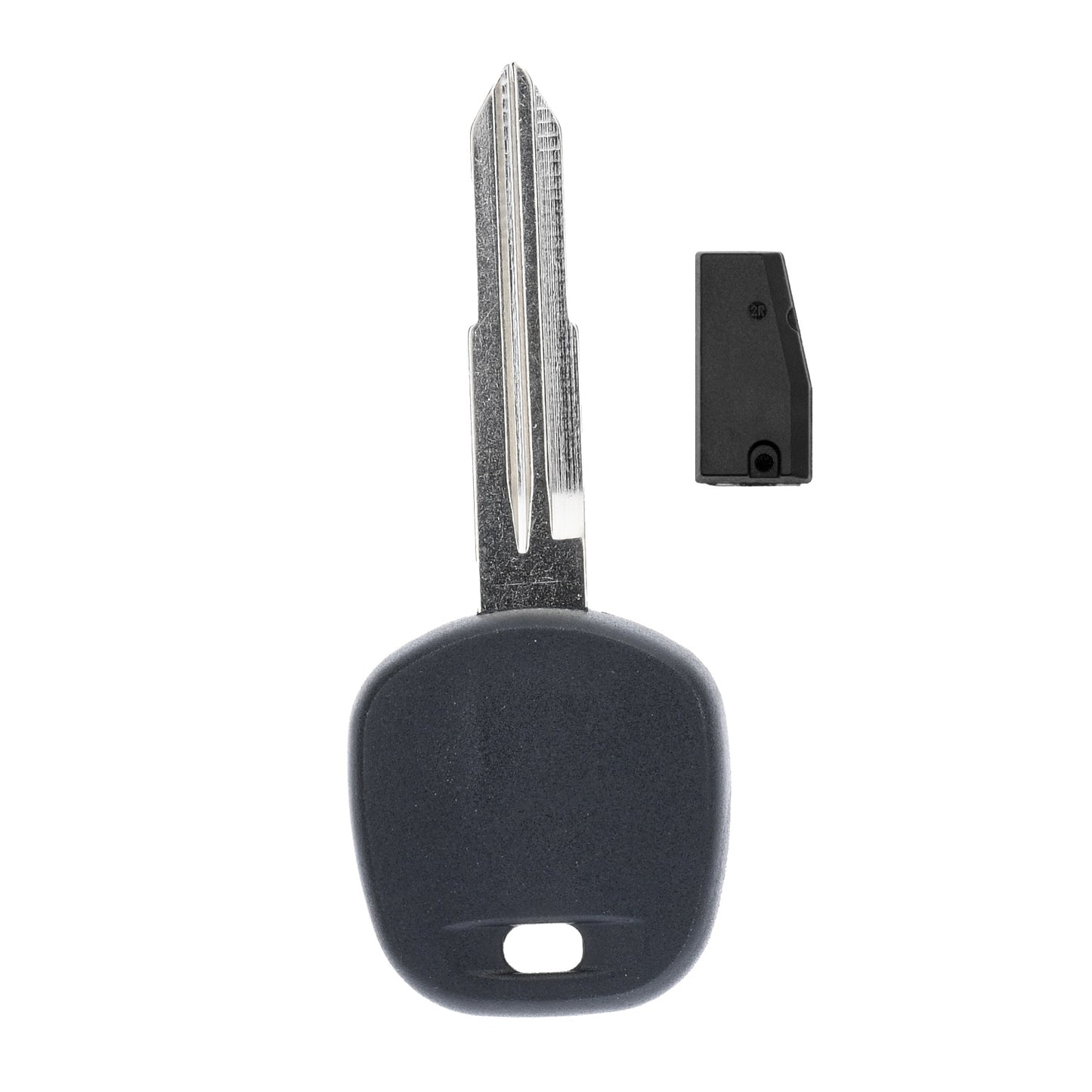 MT-KEY Auto Zünd Schlüssel Rohling TOY41 + ID33 Transponder Wegfahrsperre kompatibel mit Toyota Starlet P9 97-99