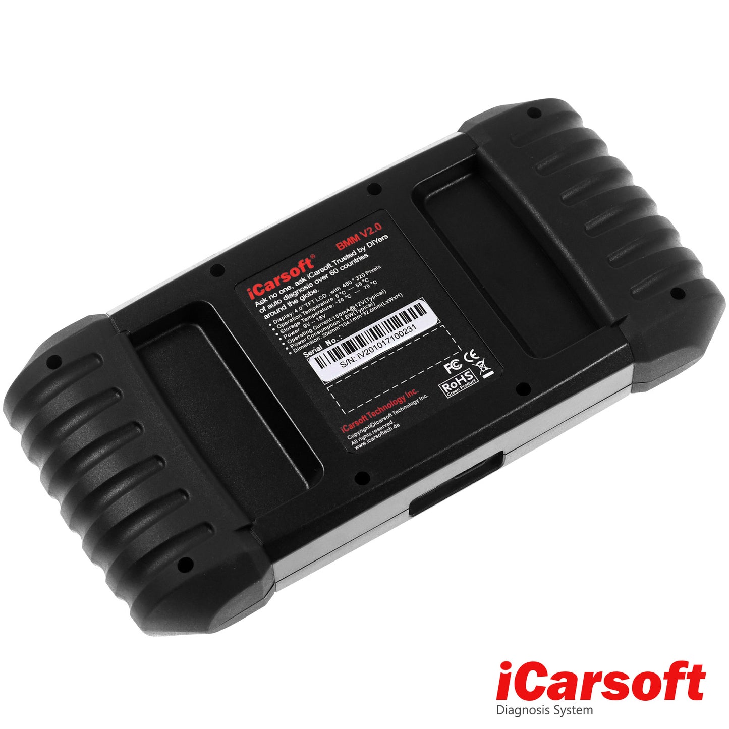 DIAGNOSEGERÄT iCARSOFT CR PRO OBD2 Scanner inkl. Online Updates DEUTSCH