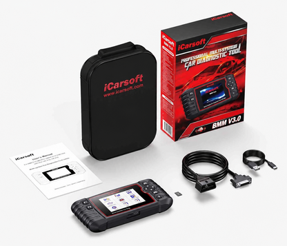 DIAGNOSEGERÄT iCARSOFT BMM V3.0 für BMW MINI OBD Scanner Online Updates DEUTSCH