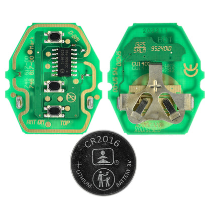 MT-KEY Funk Schlüssel Autoschlüssel Sender 434MHZ kompatibel mit BMW 3er E46 5er E39 7er E38 X3 E83 X5 E53 Z3 Z4 E85 E86 Z8 E52 433MHZ Fernbedienung