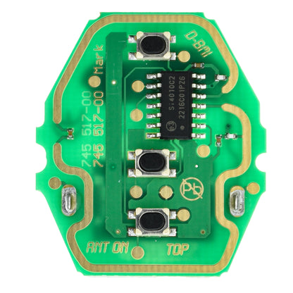 MT-KEY Funk Schlüssel Autoschlüssel Sender 434MHZ kompatibel mit BMW 3er E46 5er E39 7er E38 X3 E83 X5 E53 Z3 Z4 E85 E86 Z8 E52 433MHZ Fernbedienung