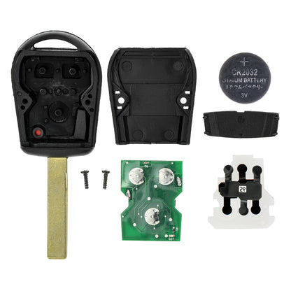 MT-KEY Generalschlüssel HU92R / HU92 Funk Schlüssel 434MHZ kompatibel mit BMW 8er E31 3er E36 Z3 7er E38 5er E39 bis BJ. 2000 433MHZ Autoschlüssel