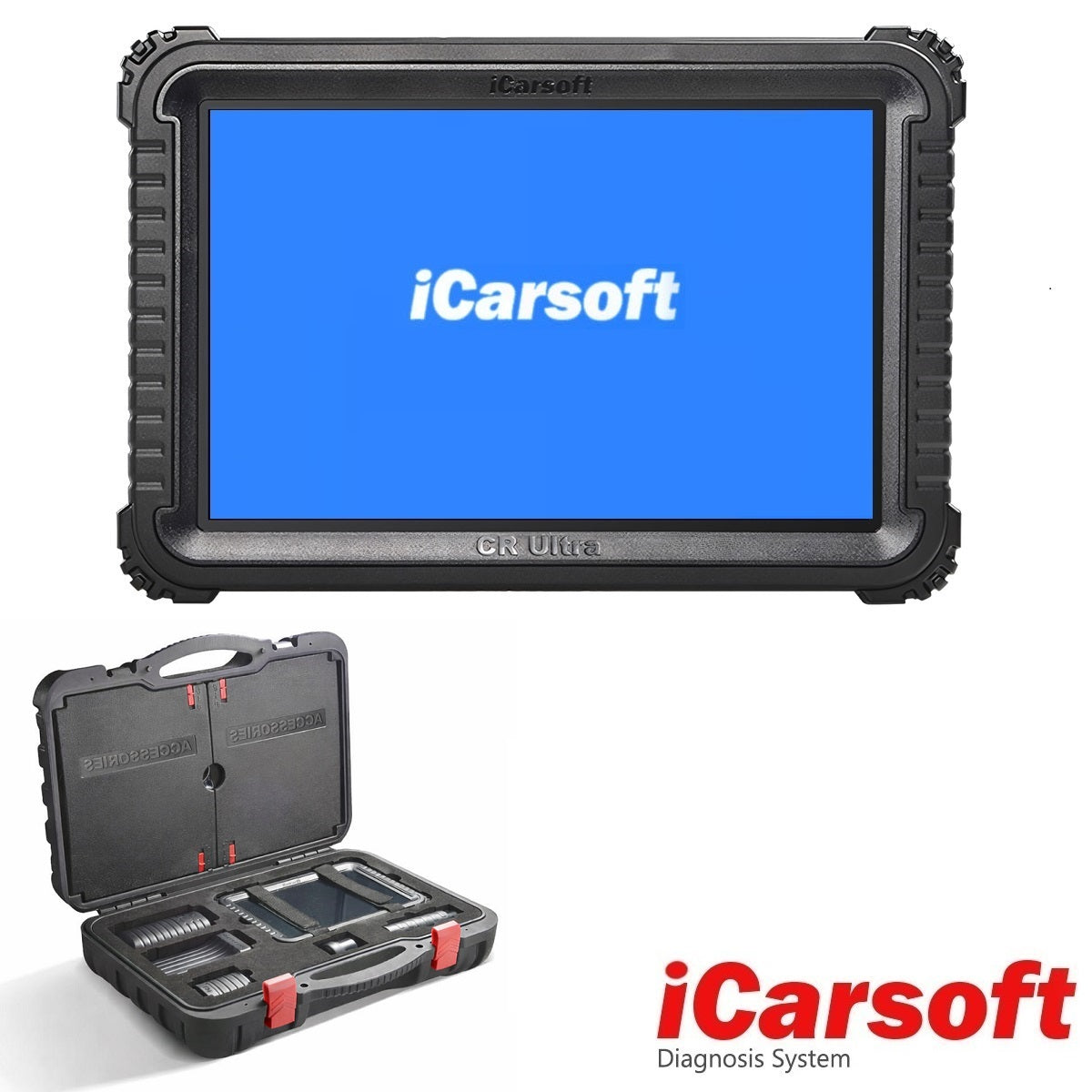 UNIVERSAL PROFI DIAGNOSEGERÄT iCARSOFT CR ULTRA OBD Scanner + Kostenlose Online Updates DEUTSCH
