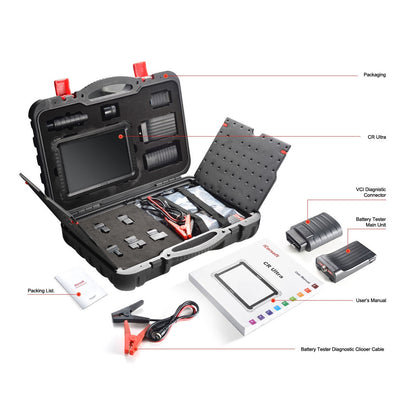 UNIVERSAL PROFI DIAGNOSEGERÄT iCARSOFT CR ULTRA OBD Scanner + Kostenlose Online Updates DEUTSCH