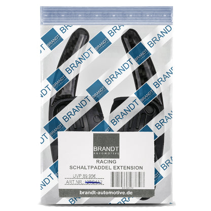 BRANDT Schaltwippen Verlängerung SET Carbon Optik kompatibel mit SEAT LEON II 1P TOLEDO III 5P ALTEA ALHAMBRA II 7N