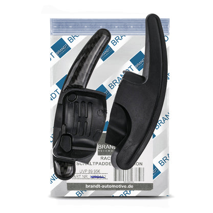 BRANDT Schaltwippen Verlängerung SET Carbon Optik kompatibel mit SEAT LEON II 1P TOLEDO III 5P ALTEA ALHAMBRA II 7N