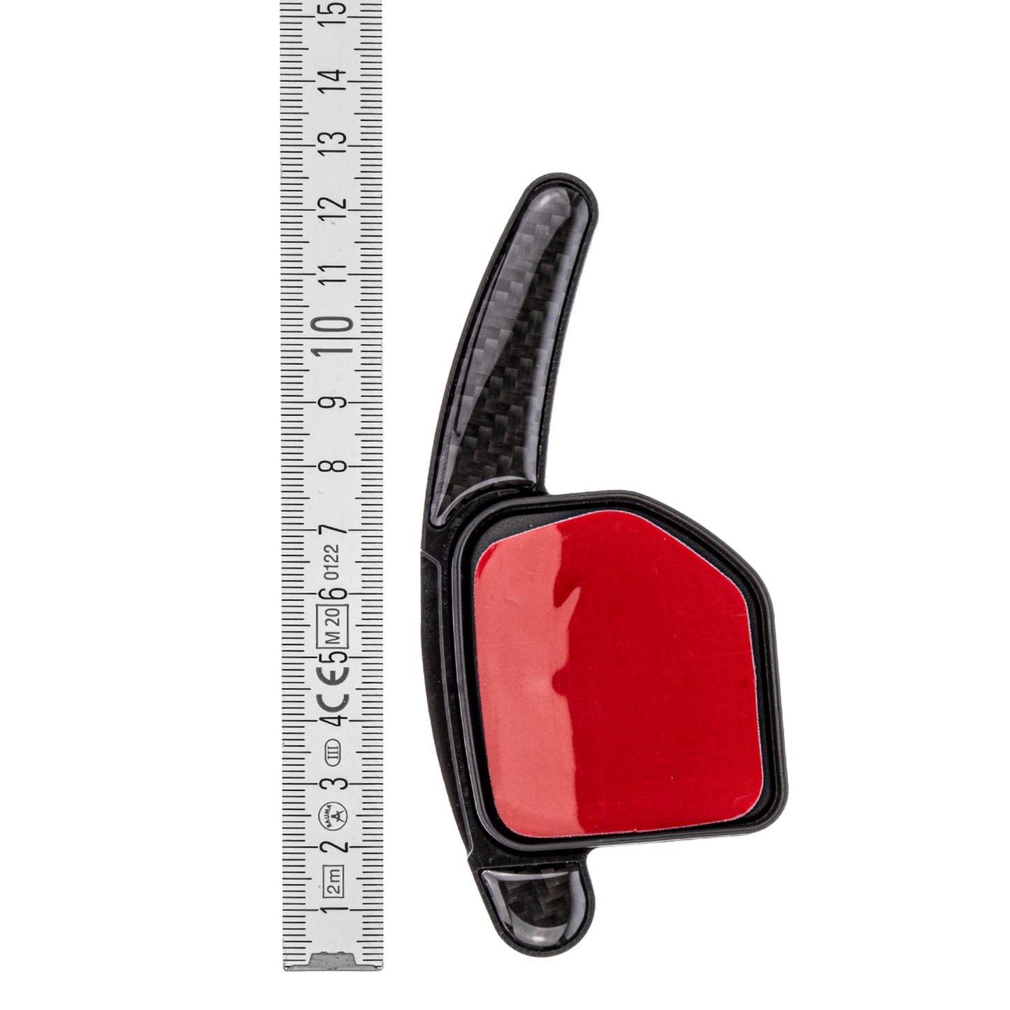 BRANDT Schaltwippen Carbon Look kompatibel mit AUDI A3 S3 8P 04-13 RS3 11-12 A4 S4 B7 04-08 Schaltpaddel Paddel Aufsatz Drucktaster Wippenschalter