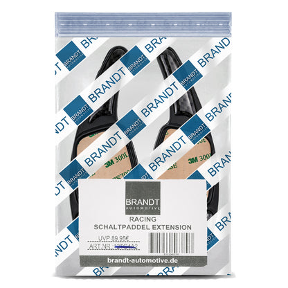 BRANDT Schaltwippen Carbon Look kompatibel mit AUDI A1 GB AB 2021 A3 S3 8V 16-20 Schaltpaddel Paddel Aufsatz Drucktaster Wippenschalter