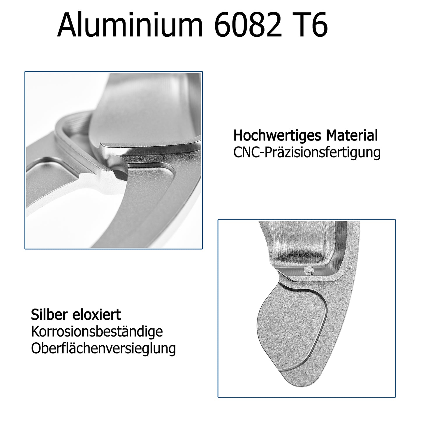 BRANDT Schaltwippen Verlängerung SET Aluminium SILBER kompatibel mit SEAT LEON II 1P TOLEDO III 5P ALTEA ALHAMBRA II 7N