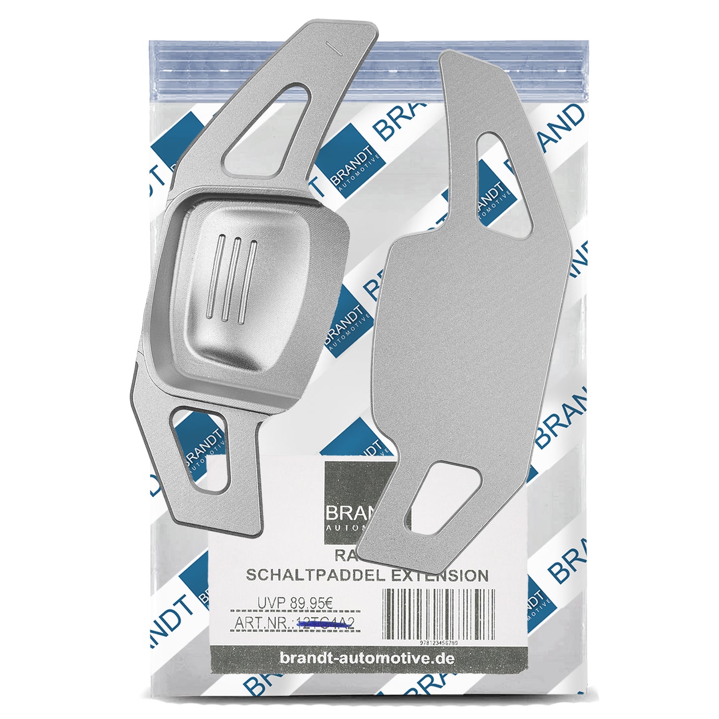 Lenkrad Schaltwippen SET ALU SILBER kompatibel mit DSG VW AMAROK I ARTEON CADDY IV V GOLF 6 7 T6 T7 PASSAT B8 3G POLO 5 6 SHARAN II Tiptronic