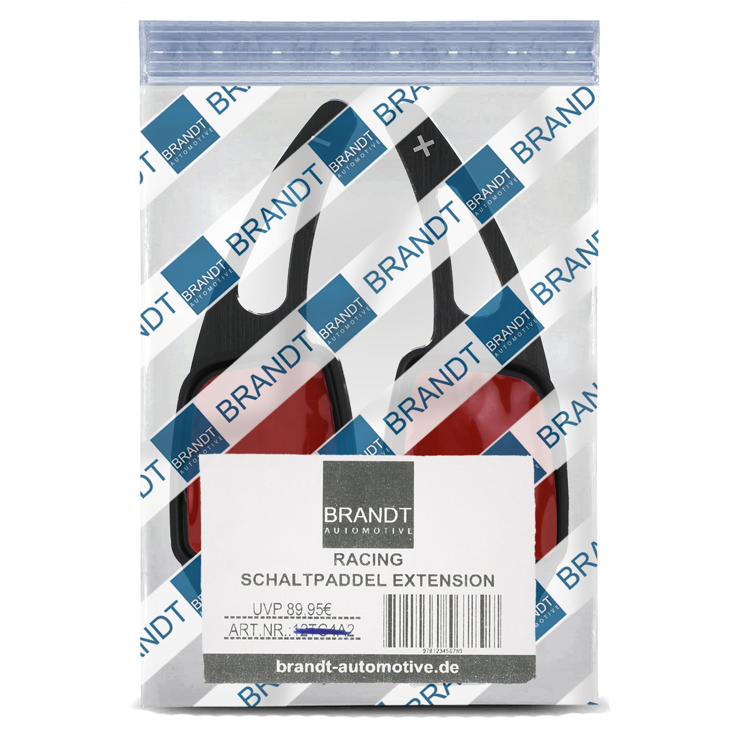 BRANDT Schaltwippen Verlängerung ALU SCHWARZ kompatibel mit AUDI A1 GB A3 8V 8Y S3 A4 B9 8W A5 S5 F5 Q2 GA SQ2 Q3 F3 Q5 SQ5 FY Q7 SQ7 SQ8 Q8 4M TT TTS