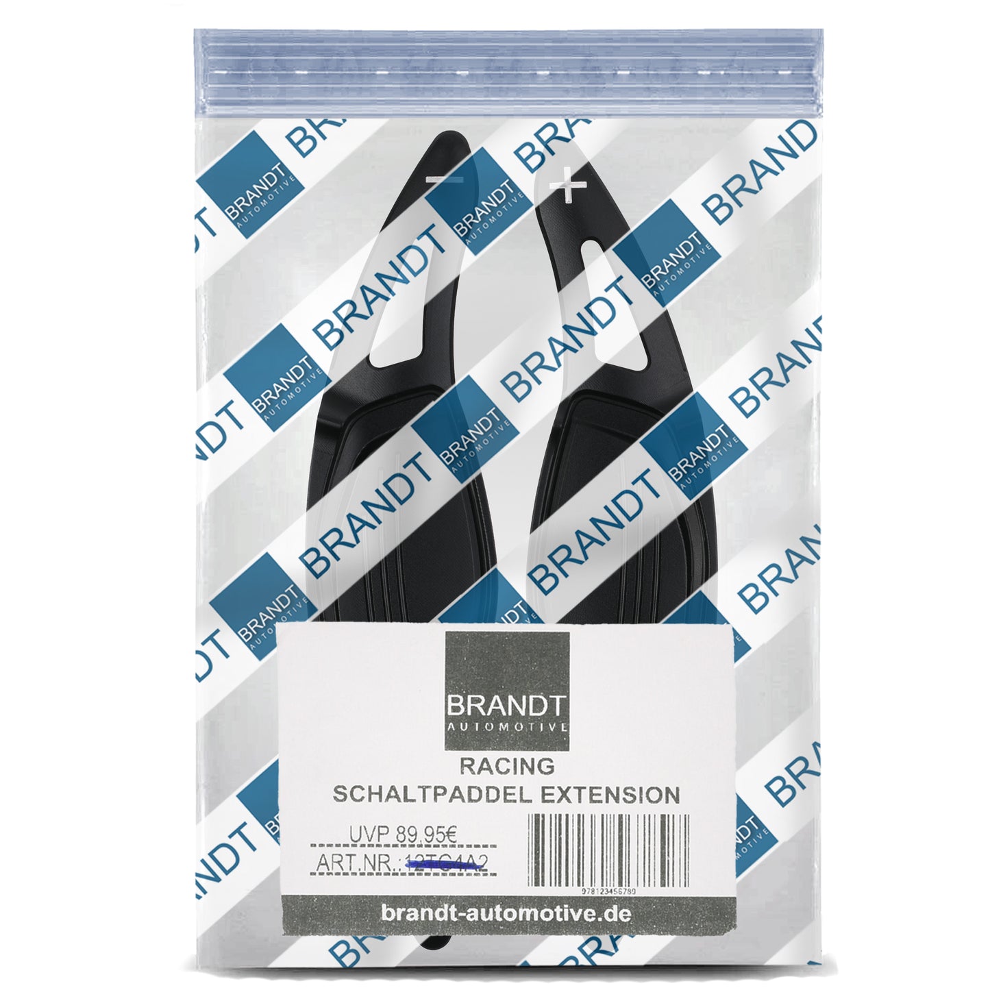 BRANDT Lenkrad Schaltwippen SET ALU SCHWARZ kompatibel mit AUDI RS3 8VA RS4 B9 RS5 F5 R8 4S RSQ3 F3 RSQ8 4M TTRS FV DSG Schaltpaddel