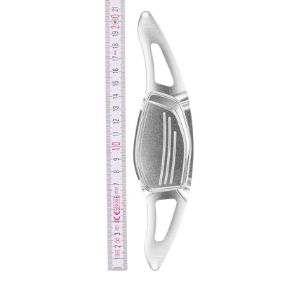 BRANDT Lenkrad Schaltwippen SET ALU BLAU kompatibel mit AUDI RS3 8VA RS4 B9 RS5 F5 R8 4S RSQ3 F3 RSQ8 4M TTRS FV DSG Schaltpaddel