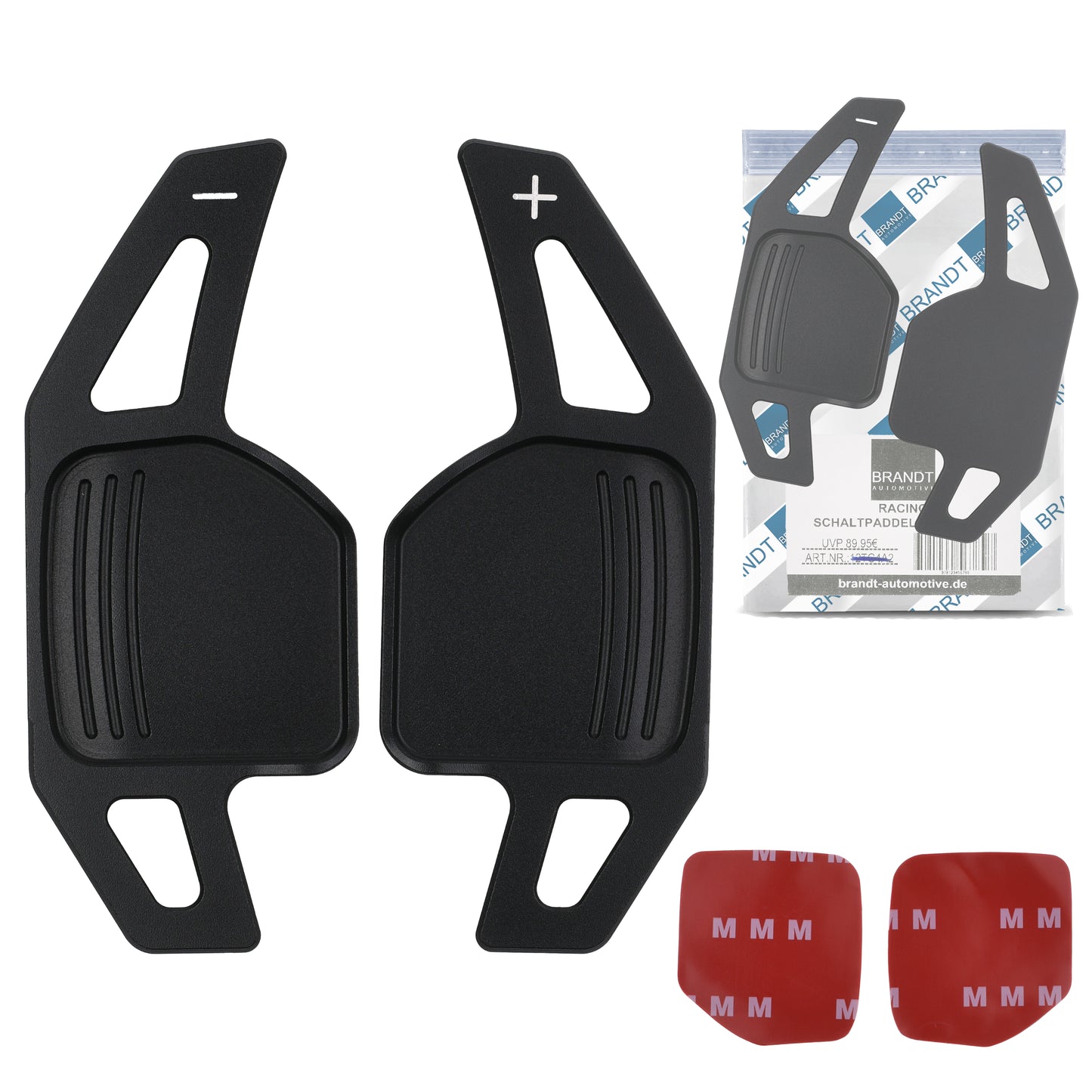 Schaltwippen SCHWARZ kompatibel mit AUDI A1 A3 S3 A4 S4 RS4 A5 S5 RS5 A6 S6 RS6 A7 S7 RS7 A8 S8 Q3 Q5 SQ5 Q7 SEAT ALHAMBRA II ARONA ATECA IBIZA V LEON