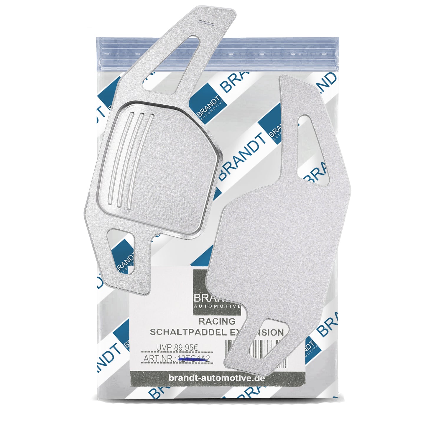 Schaltwippen SILBER kompatibel mit AUDI A1 8X A3 S3 A4 S4 RS4 A5 S5 RS5 A6 S6 RS6 A7 S7 RS7 A8 S8 Q3 Q5 SQ5 Q7 SEAT ALHAMBRA ARONA ATECA IBIZA V LEON