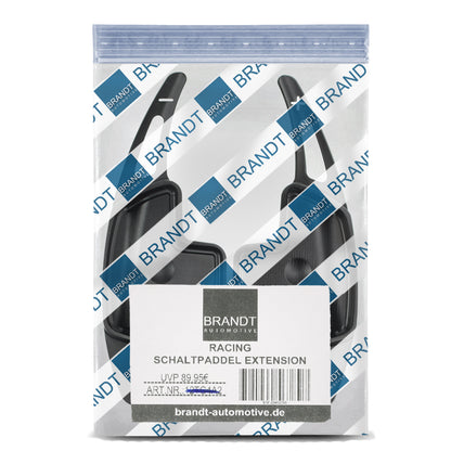 BRANDT Schaltwippen ALU SCHWARZ kompatibel mit MERCEDES BENZ W176 12-18 W203 S203 W204 S204 C204 CL203 W212 S212 W164 A207 C207 W251 X204 R230