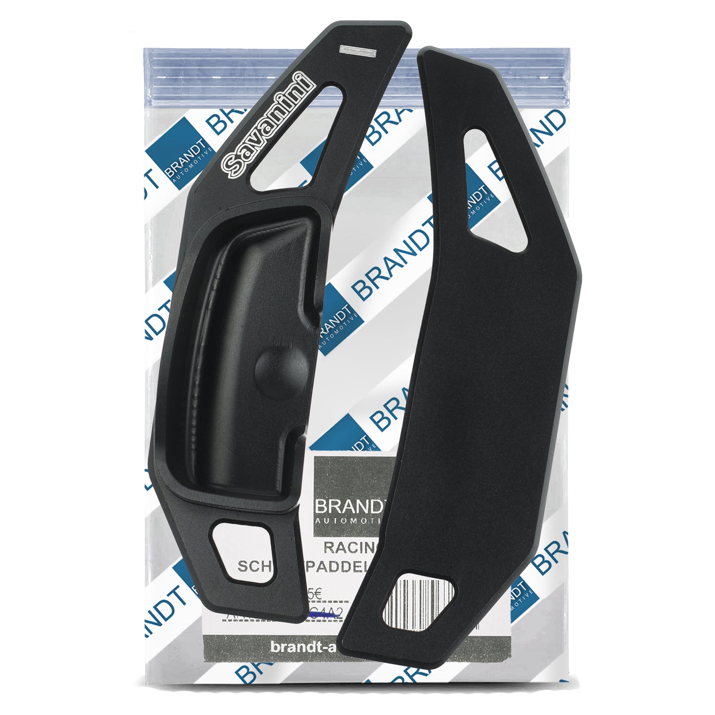 BRANDT Schaltwippen ALU SCHWARZ kompatibel mit MERCEDES BENZ W176 W204 S204 C204 CL203 CLSLK R171 W221 GLK X204 E-Klasse C207 A207 S212 W212