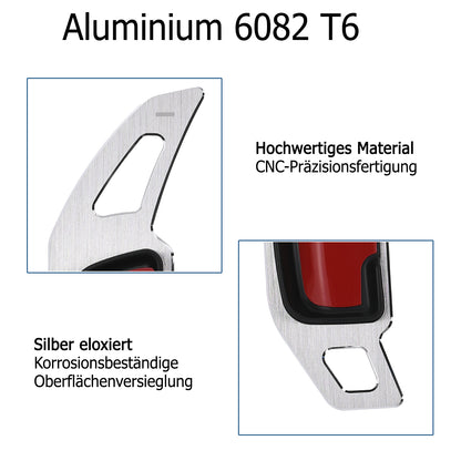 BRANDT Schaltwippen ALU kompatibel mit MERCEDES W176 W204 S204 C204 CL203 E-Klasse W212 S212 A207 C207 ML W164 GLK X204 SL R230 X164 W221 SLK R171