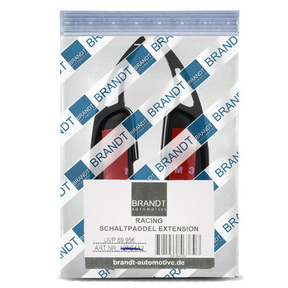 BRANDT Schaltwippen ALU Schwarz kompatibel mit MERCEDES BENZ AMG CLK63 S63 S65 SL55 SLS SLK55 GL63 G63 GLA45 CLS63 E63 W212 G-Modell M-Klasse