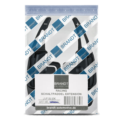 BRANDT Schaltwippen ALU Schwarz kompatibel mit MERCEDES R171 SLK W221 GL X164 SL R230 GLK X204 E-Klasse A207 C207 ML W164 W212 CLC W204 W176 CL203