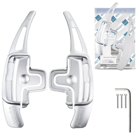 BRANDT Schaltwippen ALU kompatibel mit MERCEDES BENZ R171 SLK W221 GL X164 SL R230 GLK X204 E-Klasse A207 C207 ML W164 W212 CLC W204 W176 CL203