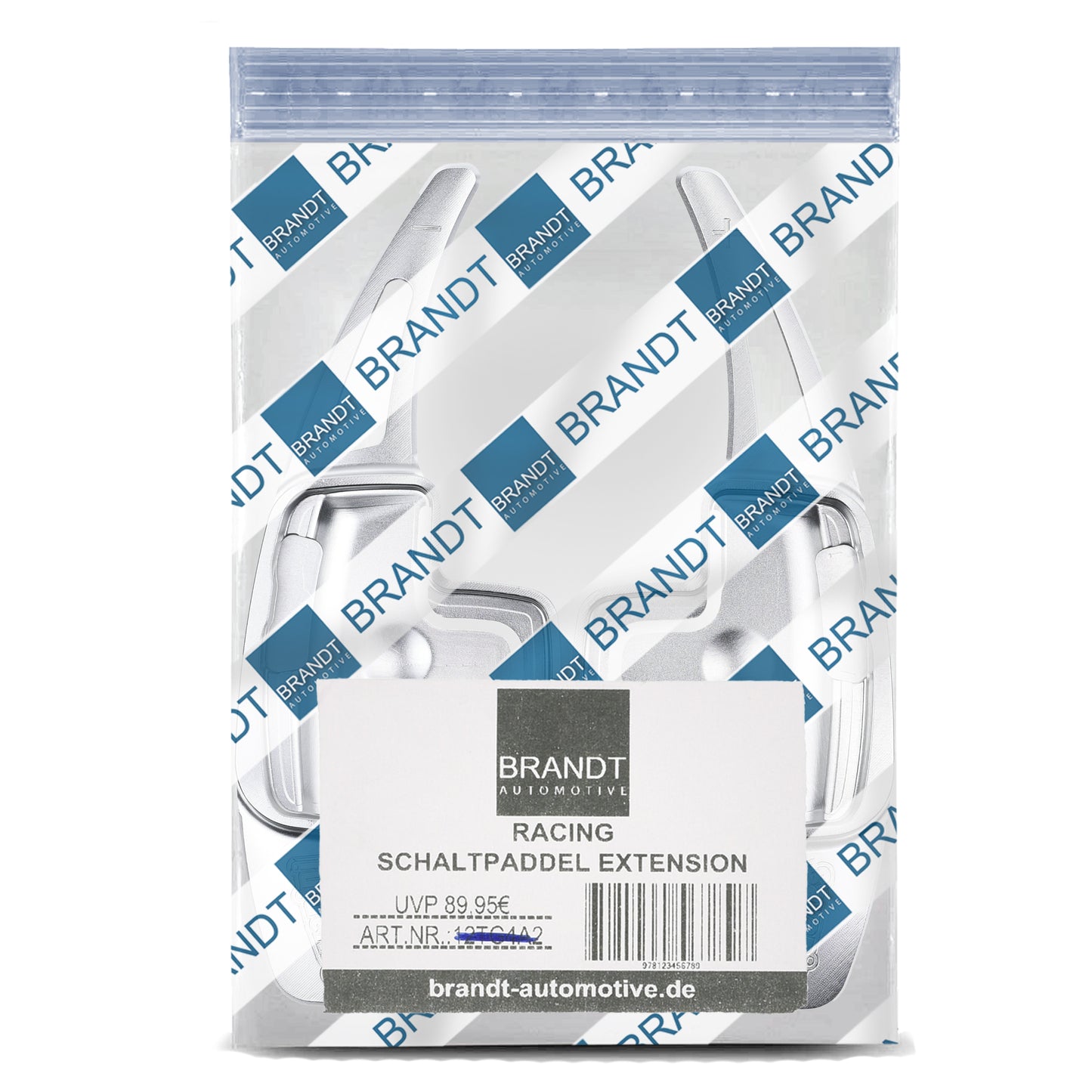 BRANDT Schaltwippen ALU kompatibel mit MERCEDES BENZ R171 SLK W221 GL X164 SL R230 GLK X204 E-Klasse A207 C207 ML W164 W212 CLC W204 W176 CL203