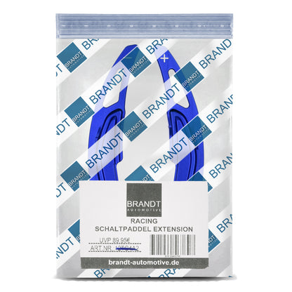 Lenkrad Schaltwippen ALU BLAU kompatibel mit BMW M2 F22 F87 M3 F30 F35 F80 M4 F32 F82 F83 M5 F10 F18 M6 F06 F12 F13 X5M F15 F85 X6M F16 F86
