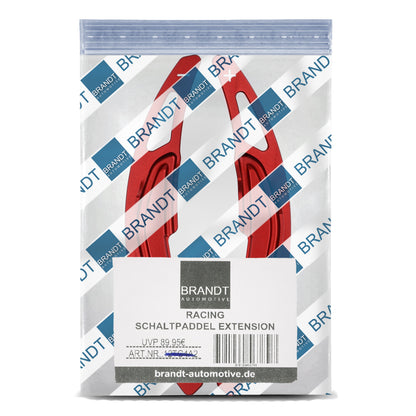 Lenkrad Schaltwippen ALU ROT kompatibel mit BMW M2 F22 F87 M3 F30 F35 F80 M4 F32 F82 F83 M5 F10 F18 M6 F06 F12 F13 X5M F15 F85 X6M F16 F86