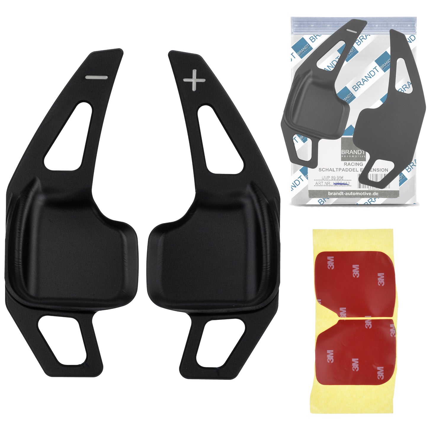 Schaltwippen ALU Schwarz kompatibel mit BMW 1er F20 F21 F22 F23 F45 F46 3er F30 F31 F34 F32 F33 F36 i8 X1 F48 X2 F39 X3 F25 X4 F26 X5 F15 X6 F16