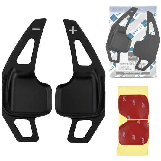 Schaltwippen ALU Schwarz kompatibel mit BMW 1er F20 F21 F22 F23 F45 F46 3er F30 F31 F34 F32 F33 F36 i8 X1 F48 X2 F39 X3 F25 X4 F26 X5 F15 X6 F16