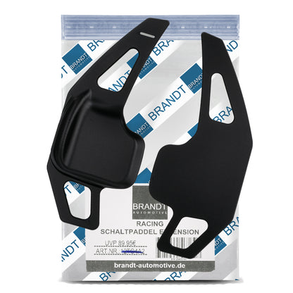 Schaltwippen ALU Schwarz kompatibel mit BMW 1er F20 F21 F22 F23 F45 F46 3er F30 F31 F34 F32 F33 F36 i8 X1 F48 X2 F39 X3 F25 X4 F26 X5 F15 X6 F16