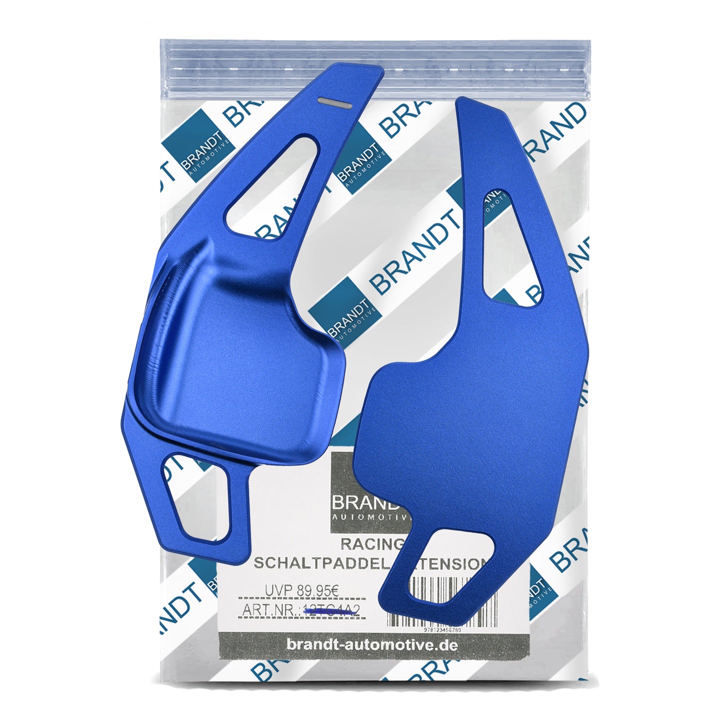 BRANDT Schaltwippen ALU BLAU kompatibel mit BMW 1er F20 F21 2er F22 F23 F45 F46 3er F30 F31 F34 4er F32 F33 F36 i8 X1 F48 X2 F39 X3 F25 X4 F26 X5 F15