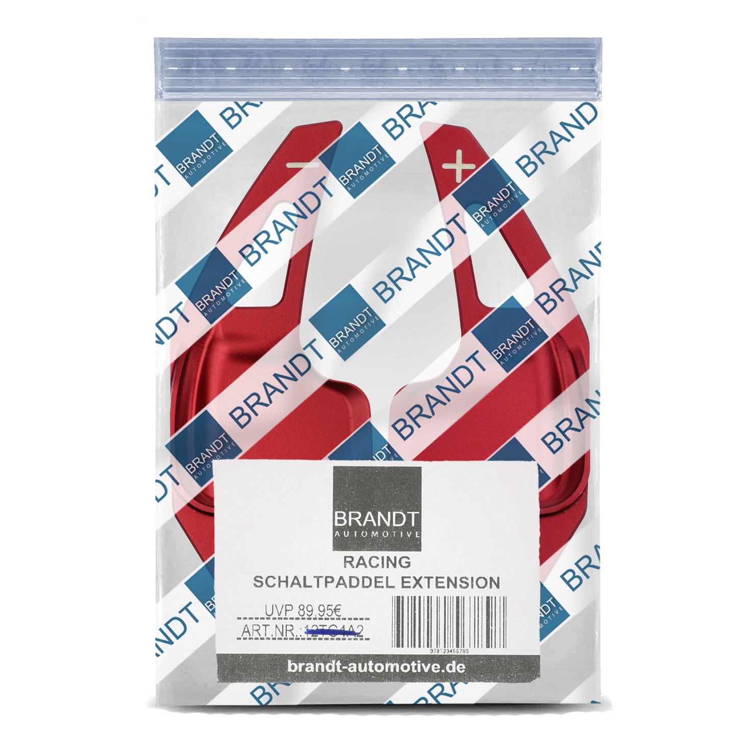 BRANDT Schaltwippen ALU ROT kompatibel mit BMW 1er F20 F21 F22 F23 F45 F46 3er F30 F31 F34 F32 F33 F36 i8 X1 F48 X2 F39 X3 F25 X4 F26 X5 F15 X6 F16
