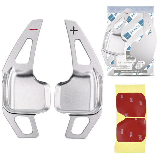 BRANDT Schaltwippen ALU kompatibel mit BMW 1er F20 F21 2er F22 F23 F45 F46 3er F30 F31 F34 4er F32 F33 F36 i8 X1 F48 X2 F39 X3 F25 X4 F26 X5 F15 16 X6