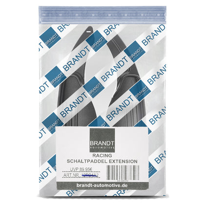 BRANDT Schaltwippen ALU Schwarz kompatibel mit LAND ROVER Discovery Sport L550 Range Rover Evoque L538 L551 Discovery IV V Range Rover Sport II L494