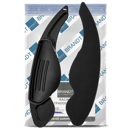 BRANDT Schaltwippen ALU Schwarz kompatibel mit LAND ROVER Discovery Sport L550 Range Rover Evoque L538 L551 Discovery IV V Range Rover Sport II L494