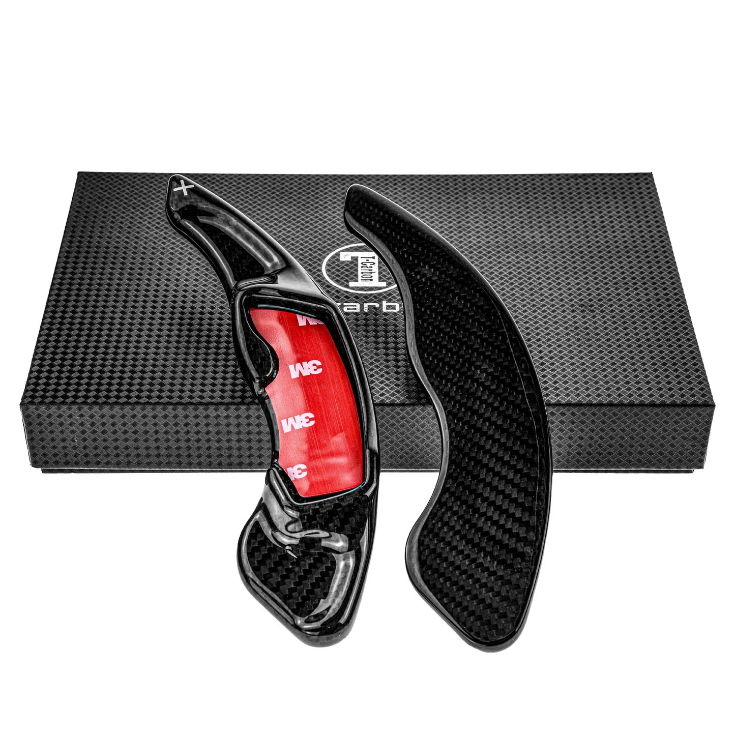 T CARBON ECHT Schaltwippen SCHWARZ kompatibel mit SUBARU ASCENT 2019-2023 SCION FR-S 13-17 Schaltpaddel Paddel Aufsatz Drucktaster Wippenschalter