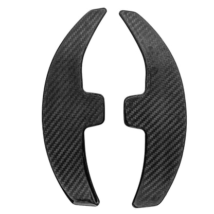 T CARBON ECHT Schaltwippen SCHWARZ kompatibel mit Mercedes Benz A-Klasse W176 W177 15-23 Schaltpaddel Paddel Aufsatz Wippenschalter