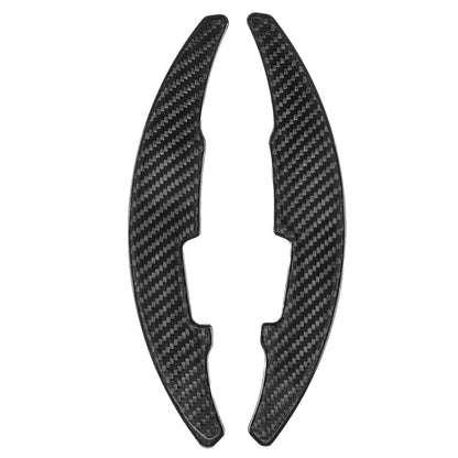 T CARBON ECHT Schaltwippen SCHWARZ kompatibel mit BMW M2 F22 F87 M3 F30 F35 F80 M4 F32 F82 F83 Schaltpaddel Paddel Aufsatz Drucktaster Wippenschalter