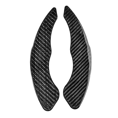 T CARBON ECHT Schaltwippen SCHWARZ kompatibel mit VW ARTEON R-LINE 3H 17-20 Schaltpaddel Paddel Aufsatz Drucktaster Wippenschalter