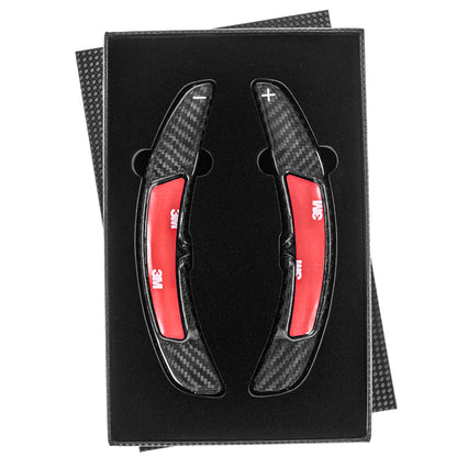 T CARBON ECHT Schaltwippen SCHWARZ kompatibel mit 718 BOXSTER T S GTS GT4 982 2016-2025 Schaltpaddel Paddel Aufsatz Drucktaster Wippenschalter