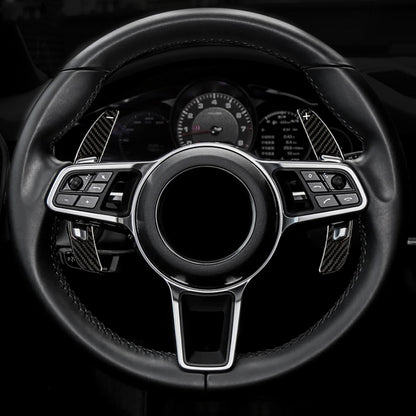 T CARBON ECHT Schaltwippen SCHWARZ kompatibel mit 718 BOXSTER T S GTS GT4 982 2016-2025 Schaltpaddel Paddel Aufsatz Drucktaster Wippenschalter