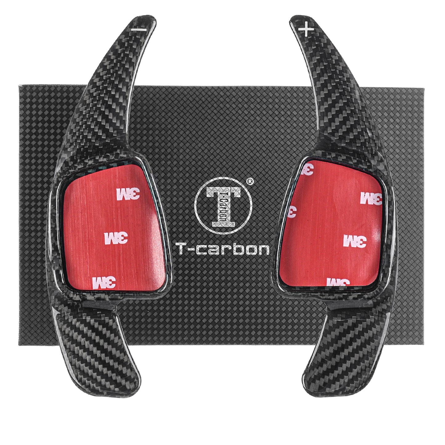 T CARBON ECHT Schaltwippen SCHWARZ kompatibel mit AUDI A1 GB AB 2021 A3 S3 8V 16-20 Schaltpaddel Paddel Aufsatz Drucktaster Wippenschalter