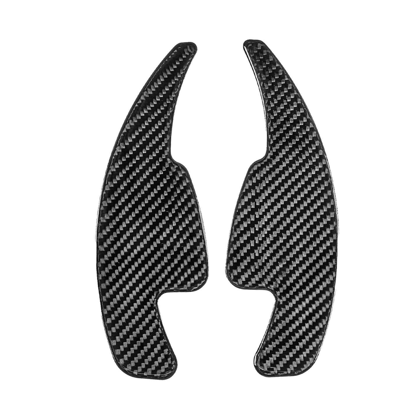 T CARBON ECHT Schaltwippen SCHWARZ kompatibel mit AUDI A1 GB AB 2021 A3 S3 8V 16-20 Schaltpaddel Paddel Aufsatz Drucktaster Wippenschalter