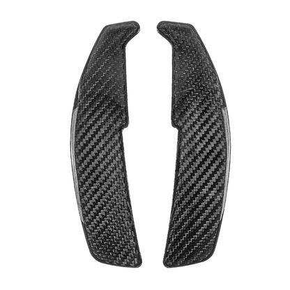T CARBON ECHT Schaltwippen SCHWARZ kompatibel mit Mercedes AMG A-Klasse A45 W176 13-15 Schaltpaddel Paddel Aufsatz Drucktaster Wippenschalter