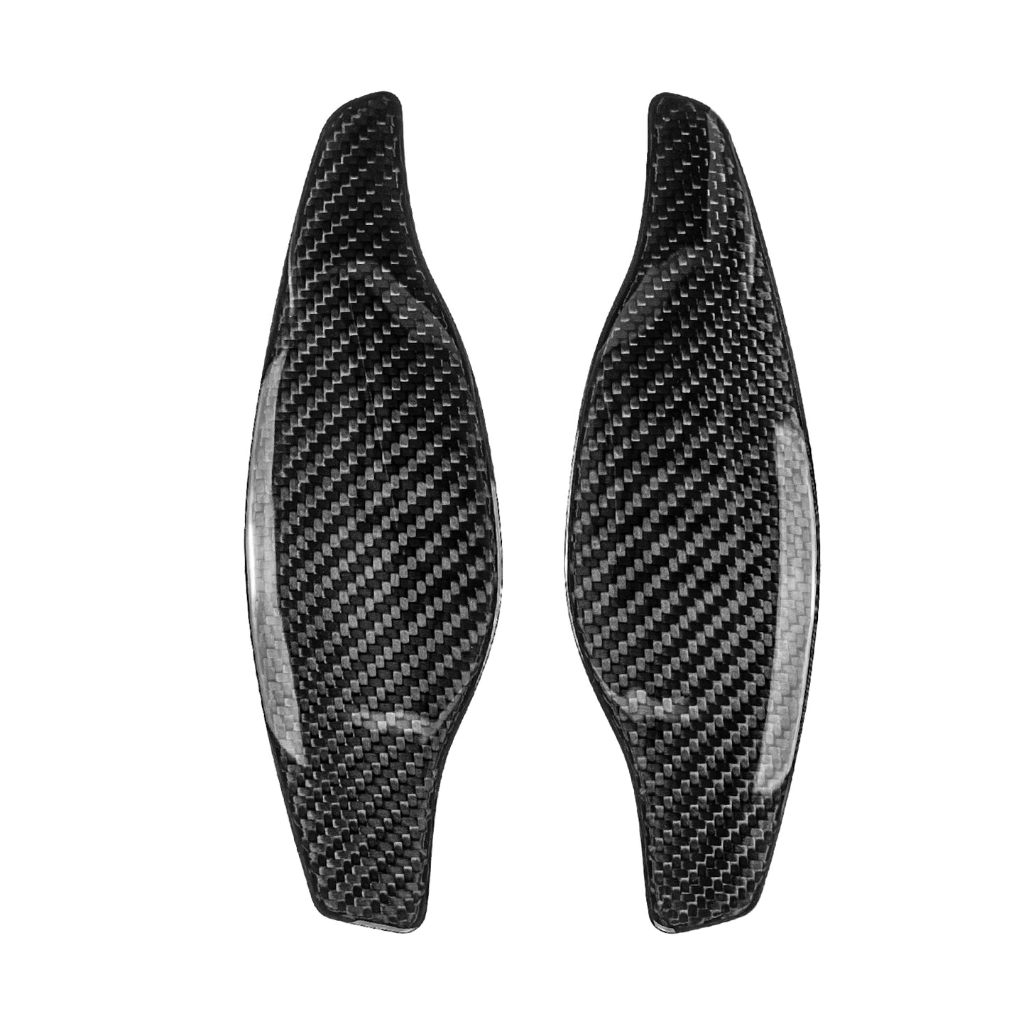 T CARBON ECHT Schaltwippen Aufsatz SCHWARZ kompatibel mit AUDI RS Q3 F3 RS Q8 4M AB 2019 Schaltpaddel Paddel Aufsatz Drucktaster Wippenschalter