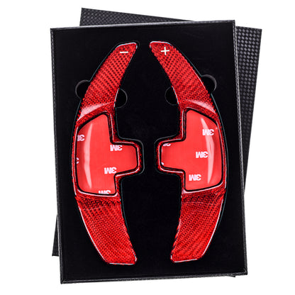 T CARBON ECHT Schaltwippen SCHWARZ kompatibel mit Mercedes Benz A-Klasse W176 W177 15-23 Schaltpaddel Paddel Aufsatz Drucktaster Wippenschalter