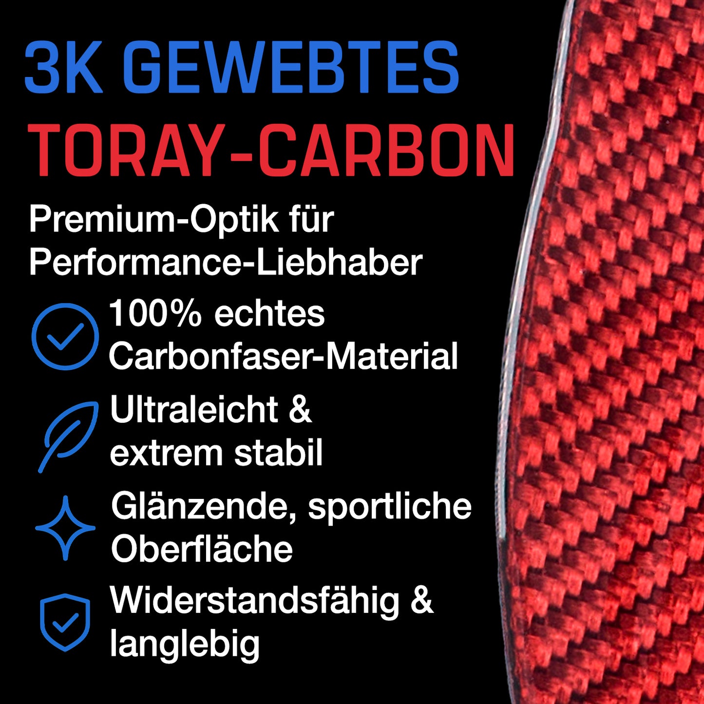 T CARBON ECHT Schaltwippen ROT kompatibel mit BMW M2 F22 F87 M3 F30 F35 F80 M4 F32 F82 F83 Schaltpaddel Paddel Aufsatz Drucktaster Wippenschalter